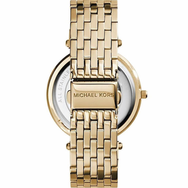 Michael Kors - Women’s Stainless Steel Gold Dial 39mm Watch MK3216