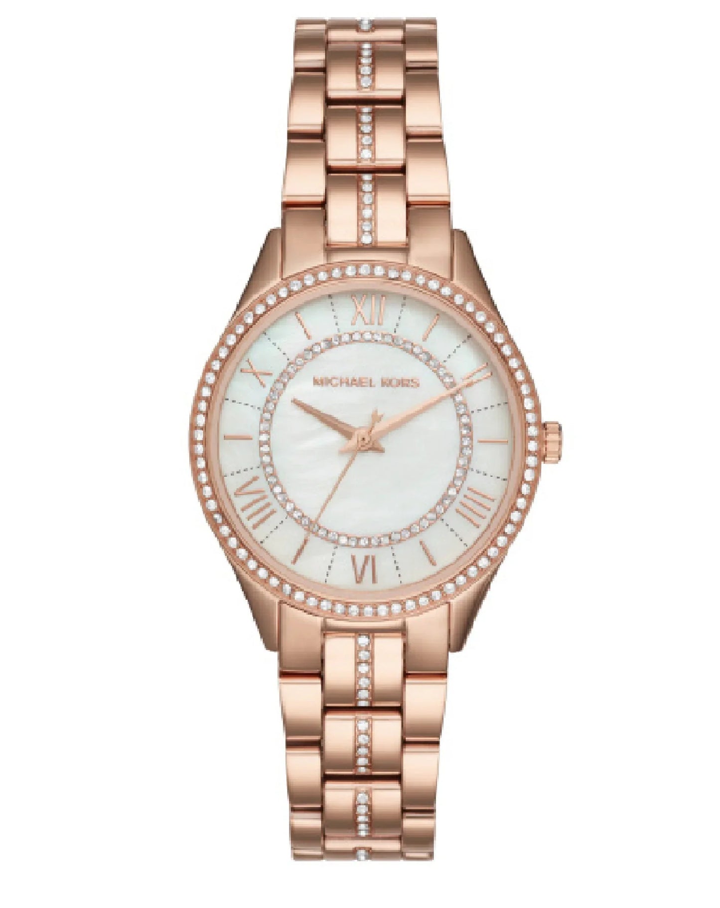 Michael Kors Women's Lauryn Three Hand Quartz Movement Watch MK3716