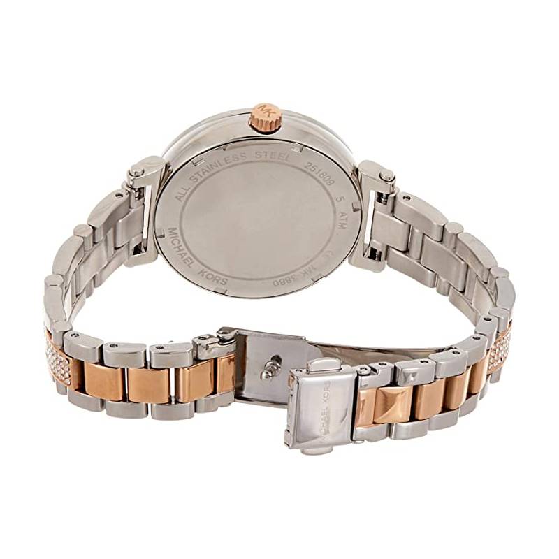 Michael Kors -  Women’s Quartz Stainless Steel Silver Dial 36mm Watch MK3880