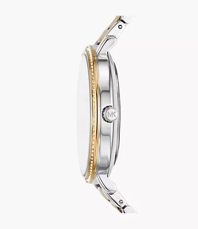 Michael Kors Pyper Three-Hand Two-Tone Alloy Watch mk4595
