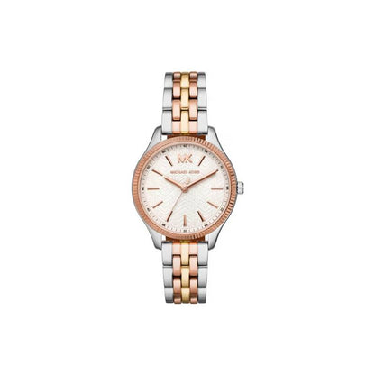 Michael Kors Women’s Quartz Stainless Steel White Dial 36mm Watch MK6642