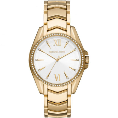 Michael Kors Women’s Quartz Stainless Steel White Dial 38mm Watch MK6693