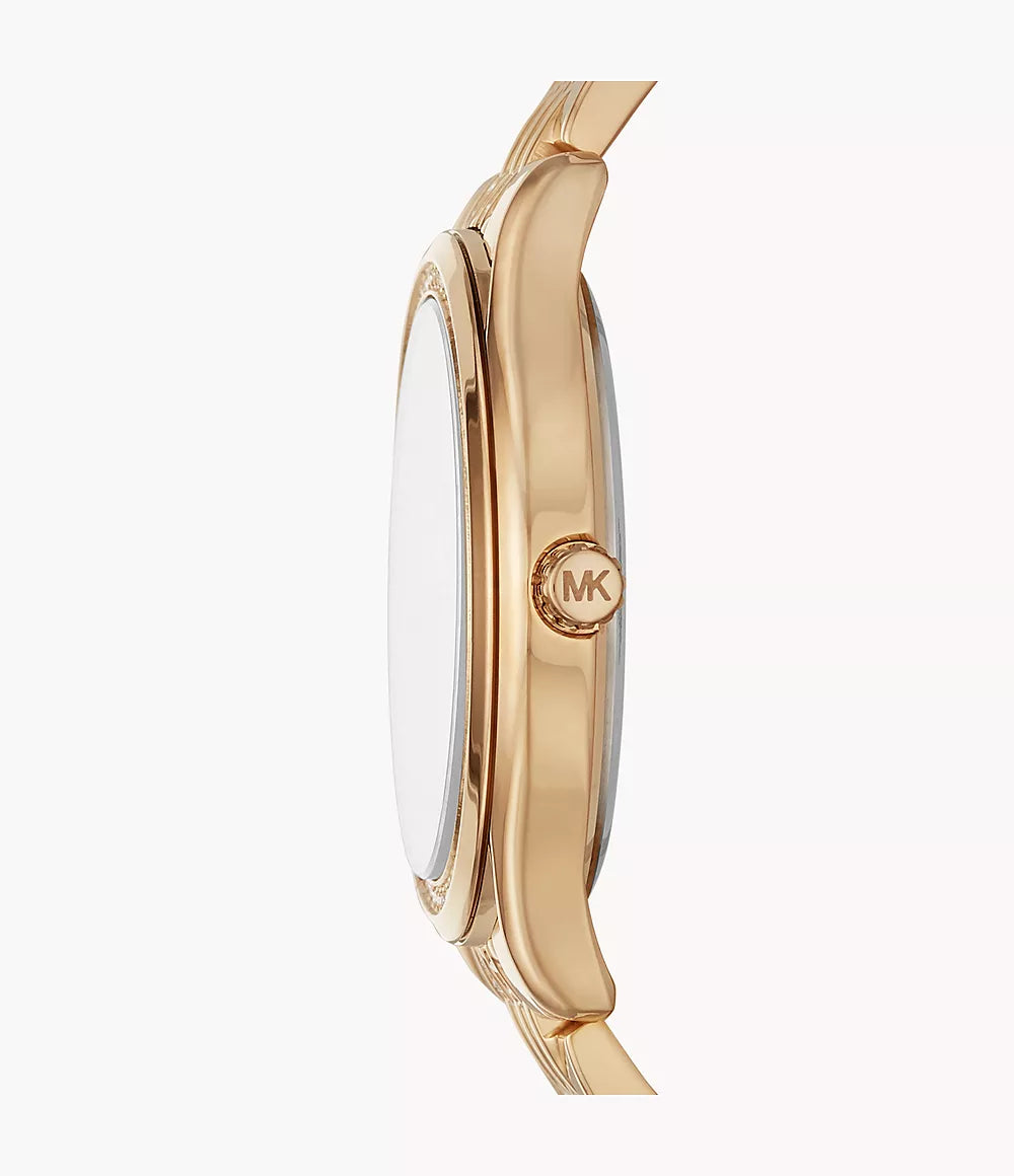 Michael Kors Women's Mindy Three-Hand Gold-Tone Steel Watch | MK7078 | MK7078 |