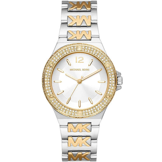 Michael Kors Women’s Quartz Two Tone | Stainless Steel White | Dial 37mm | Watch MK7338