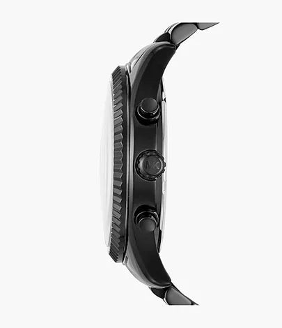 Michael Kors Men’s Chronograph Quartz Stainless Steel Black Dial 44mm Watch MK8603