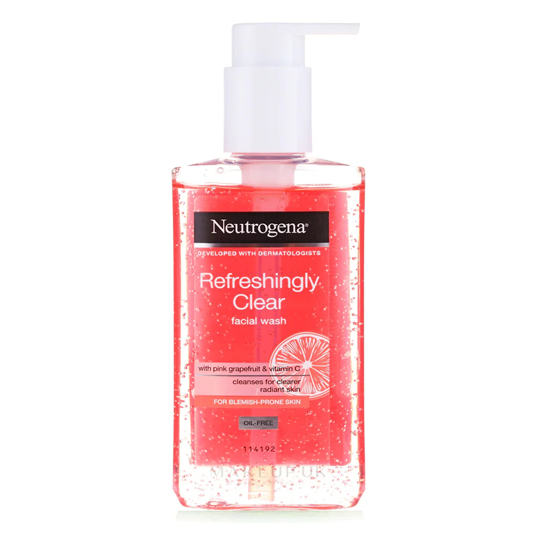 Neutrogena Refreshingly Clear Facial Wash with Pink Grapefruit 200ml