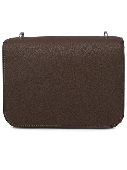 Tory Burch Eleanor Bag In Dove Gray Leather (Small)