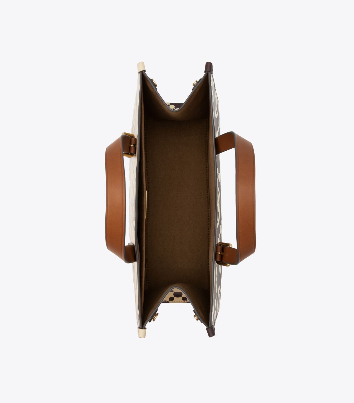 Tory Burch T monogram embossed small tote bag