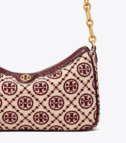 Tory Burch – T Monogram Chenille Chain Bag