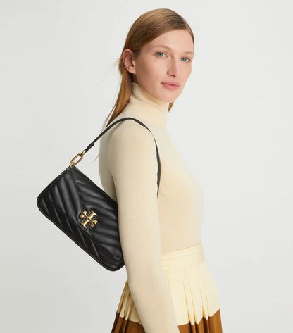 TORY BURCH SMALL KIRA CHEVRON FLAP SHOULDER BAG