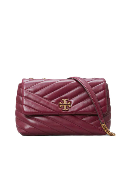 Tory Burch Kira Chevron Medium Convertible Shoulder Bag - Imperial Garnet