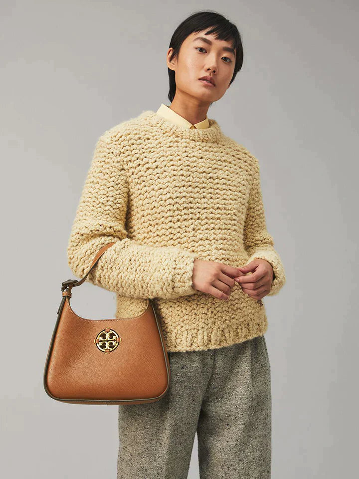 Tory Burch Miller Hobo Bag - Light Umber