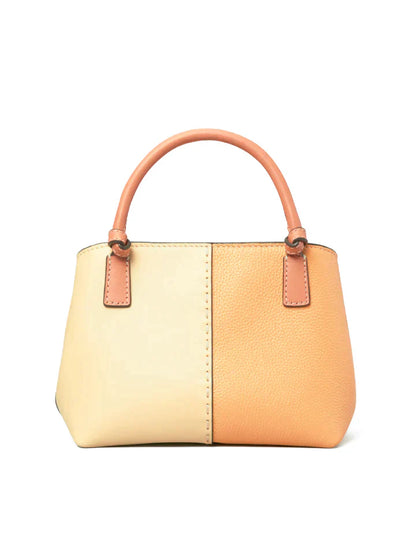 Tory Burch McGraw Mini Color-Block Jackfruit