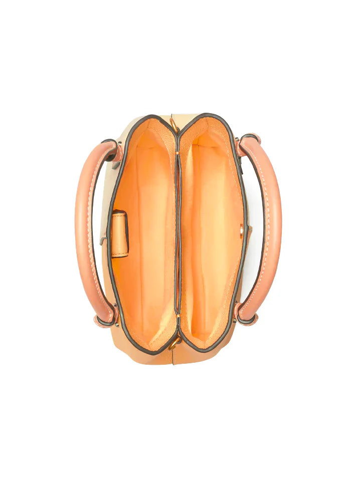 Tory Burch McGraw Mini Color-Block Jackfruit