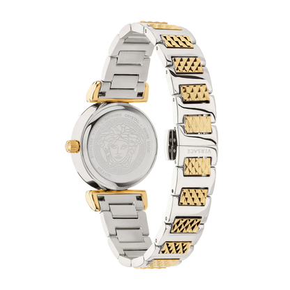 Ladies Mini Vanity Watch (VEAA01520) | 27mm | Stainless Steel | White round dial |