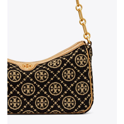 Tory Burch T Monogram Chenille Chain Bag