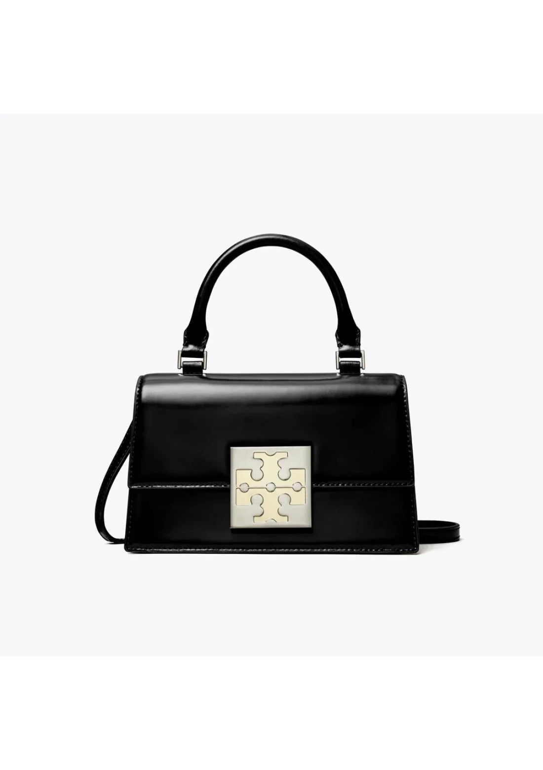 Tory Burch Bon Bon Spazzolato Mini Top-Handle Bag