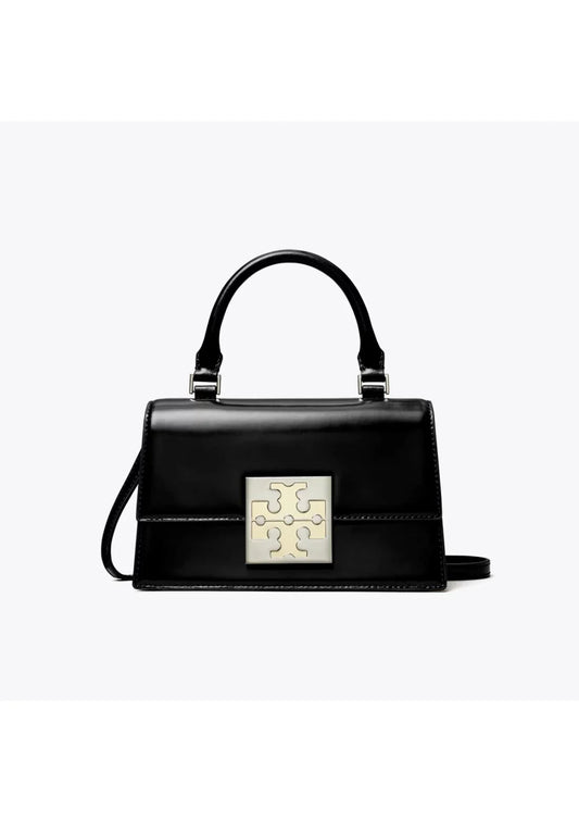 Tory Burch Bon Bon Spazzolato Mini Top-Handle Bag