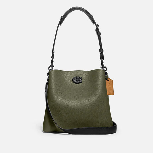 Coach Willow Bucket Bag In Colorblock