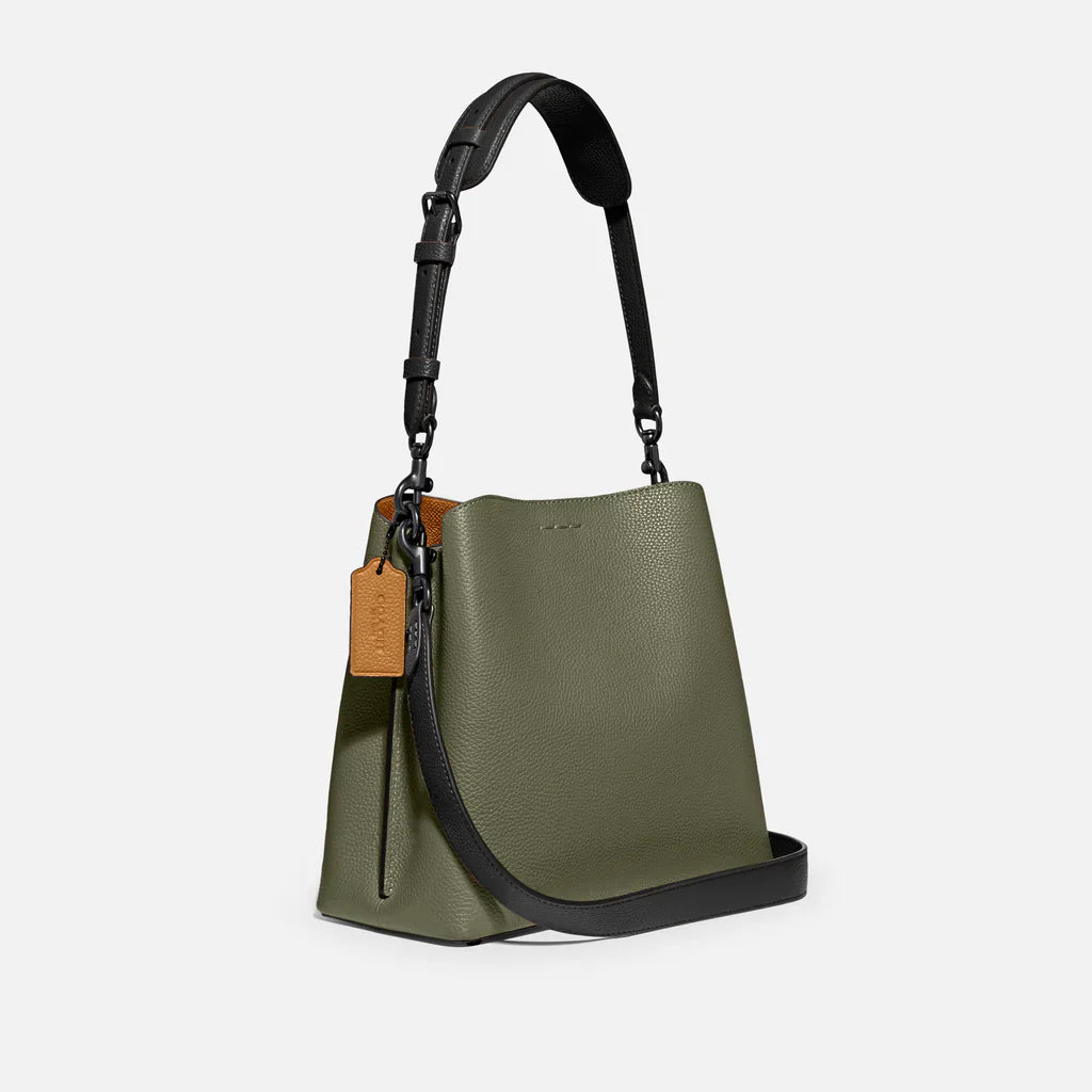 Coach Willow Bucket Bag In Colorblock