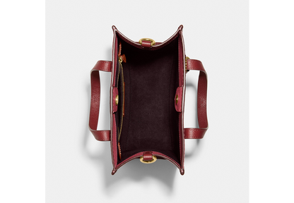 Field Tote 22 In Colorblock With Coach Badge