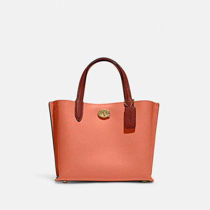 COACH Willow Tote 24 In Colorblock