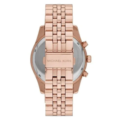 Michael Kors Men’s Quartz Stainless Steel Rose Gold Dial 45mm Watch MK8319