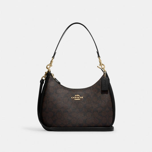 Coach Signature Teri Hobo Bag