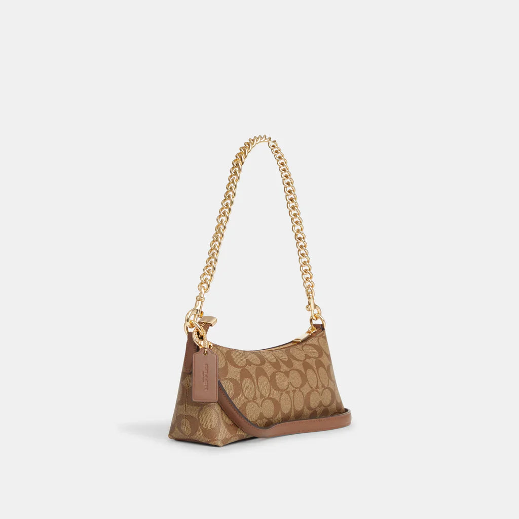 Charlotte Shoulder Bag In Signature Canvas