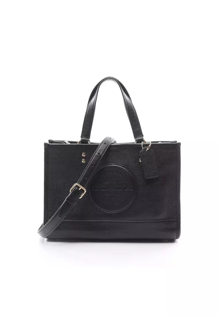 Coach Pebbled Leather With Patch Dempsey Carryall