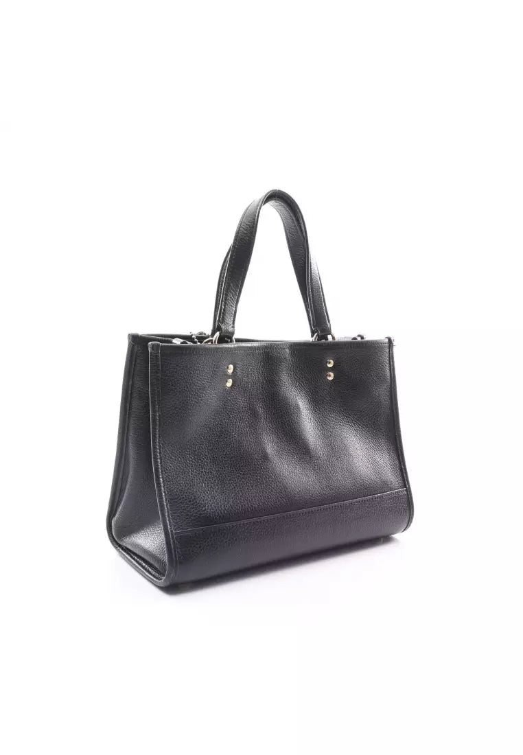 Coach Pebbled Leather With Patch Dempsey Carryall