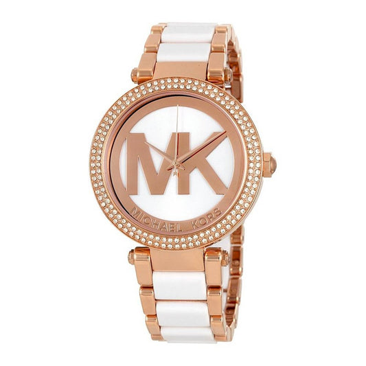 Michael Kors Women's Parker Rose Gold-Tone Watch MK6365