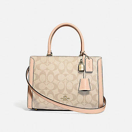 Coach Zoe Carryall in Signature Canvas