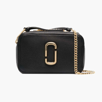 Marc Jacobs The Glam Shot 17 Crossbody Bag (Black)