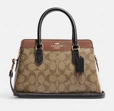 Coach Darcie Carryall In Signature Canvas Mini