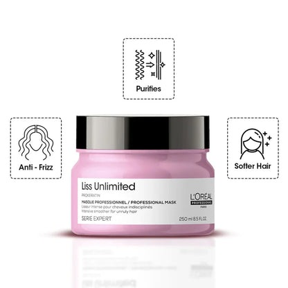 LOreal Professionnel Serie Expert Liss Unlimited Mask 250ML