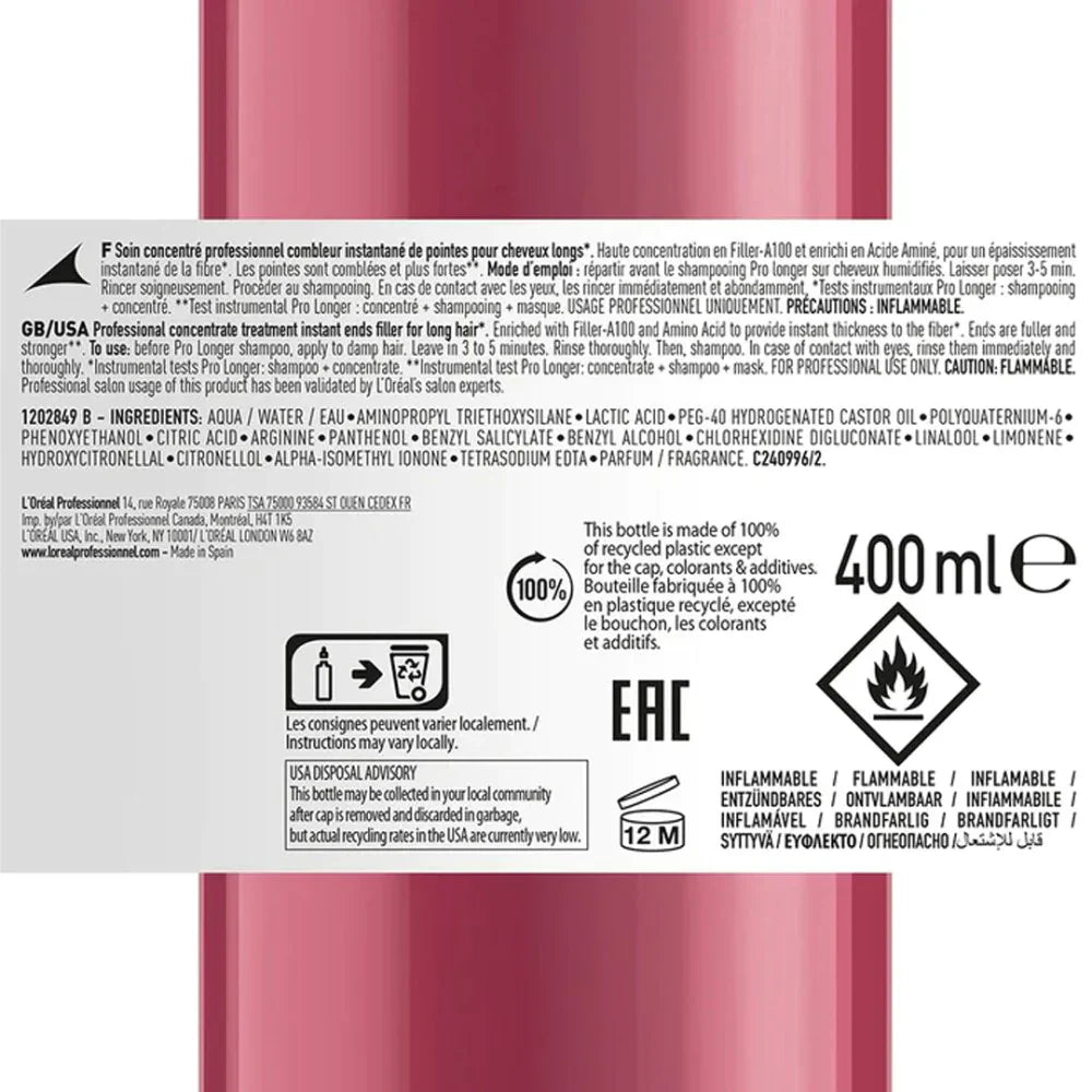 LOreal Professionnel Serie Expert Pro Longer Ends Filler 400ml