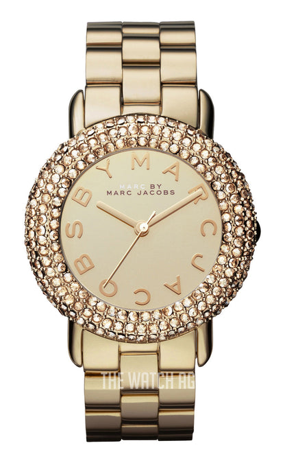 Marc by Marc Jacobs Marci Yellow gold toned/Yellow gold toned steel Ø36 mm