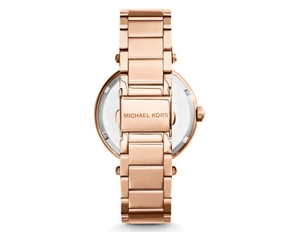 Michael Kors - Women’s Quartz Stainless Steel Rose Gold Dial 39mm Watch MK5865