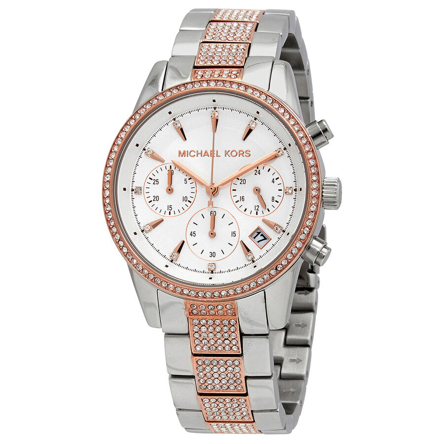 Michael Kors Ritz Two Tone Ladies Watch MK6651