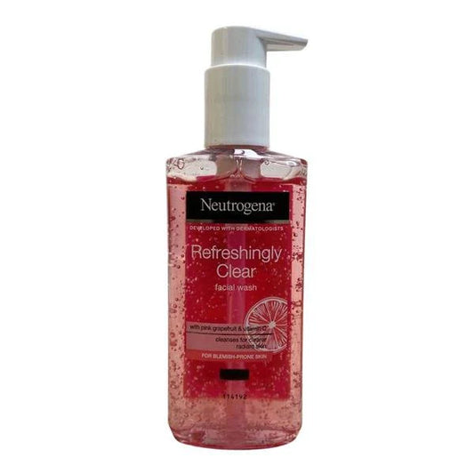 Neutrogena Refreshingly Clear Facial Wash with Pink Grapefruit 200ml