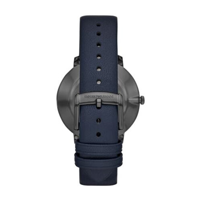 Emporio Armani - Men's Watch with Gunmetal-pated stainless steel case AR11214