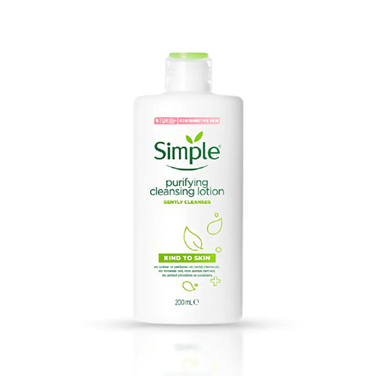Simple -Purifying Cleansing Lotion Gently Cleanses - 200ml