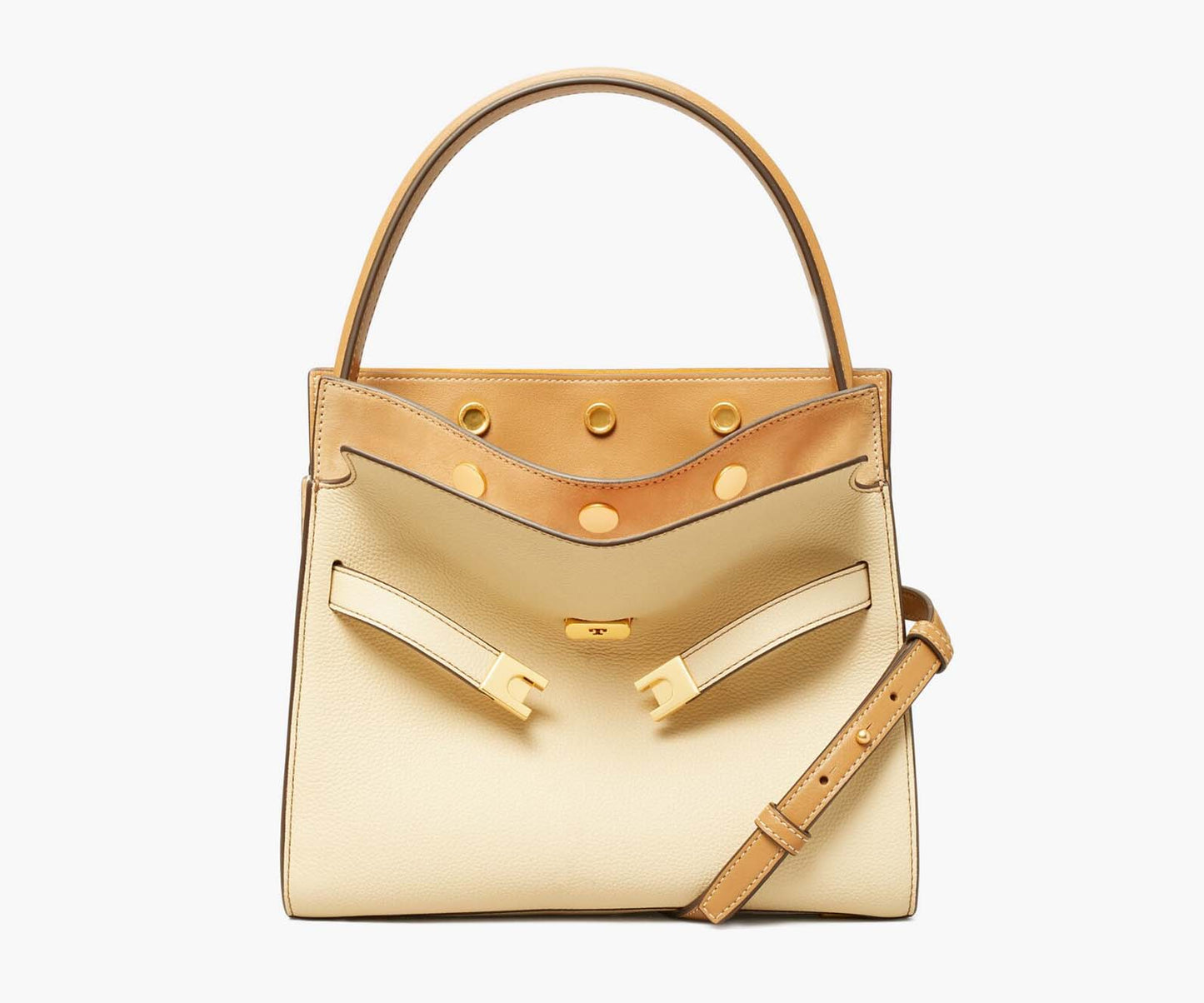 Tory Burch – Lee Radziwill Pebbled Double Bag