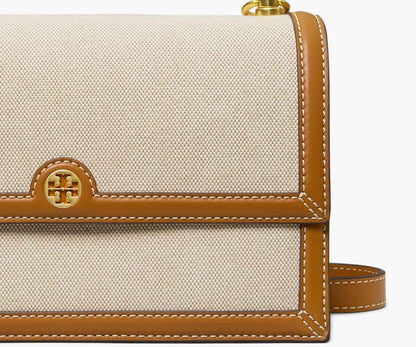 Tory Burch – T Monogram Canvas Shoulder Bag