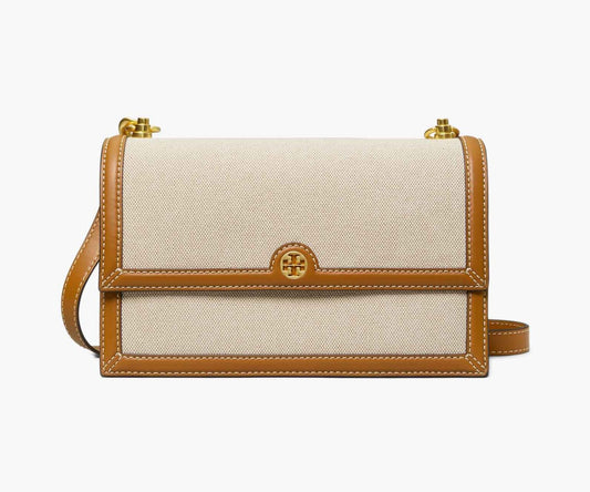 Tory Burch – T Monogram Canvas Shoulder Bag