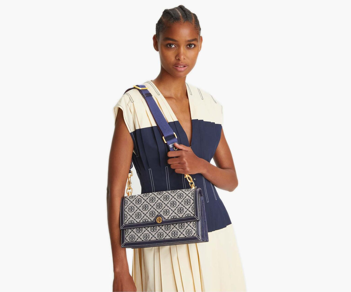 Tory Burch – T Monogram Jacquard Zip