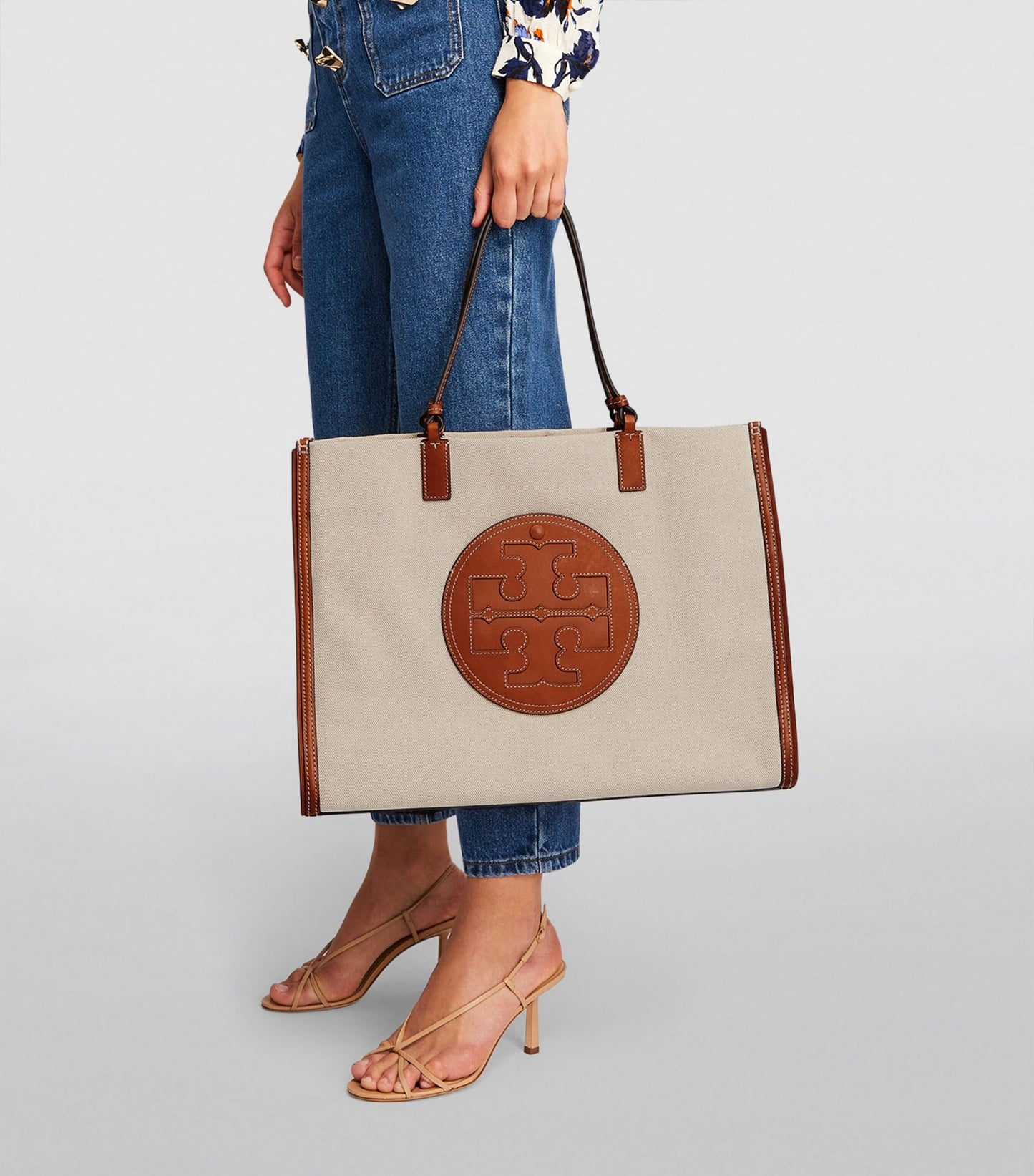 Tory Burch Ella Canvas Tote